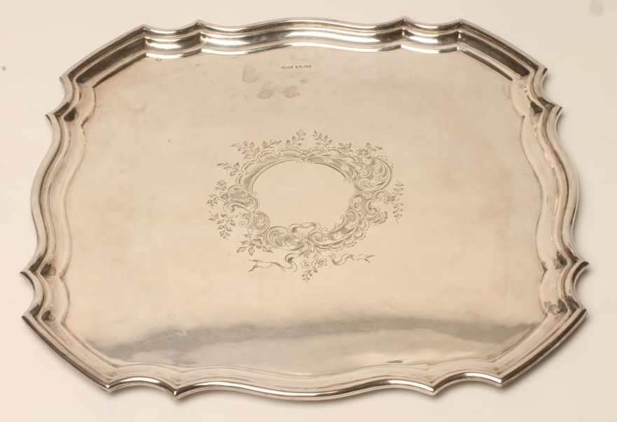 *A SILVER SALVER Image