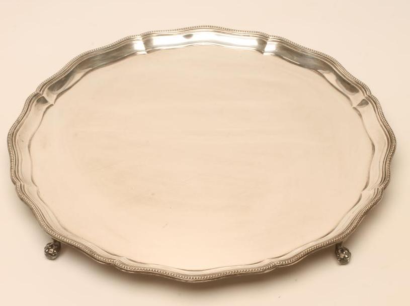 *A SILVER SALVER Image