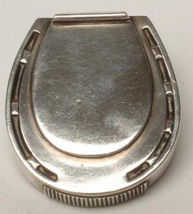 A LATE VICTORIAN SILVER NOVELTY VESTA Image