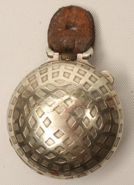 A novelty golf ball top wind pocket watch Hartleys Auctioneers Valuers