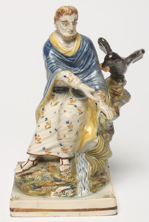 "ELIJAH"- A PEARLWARE FIGURE Image