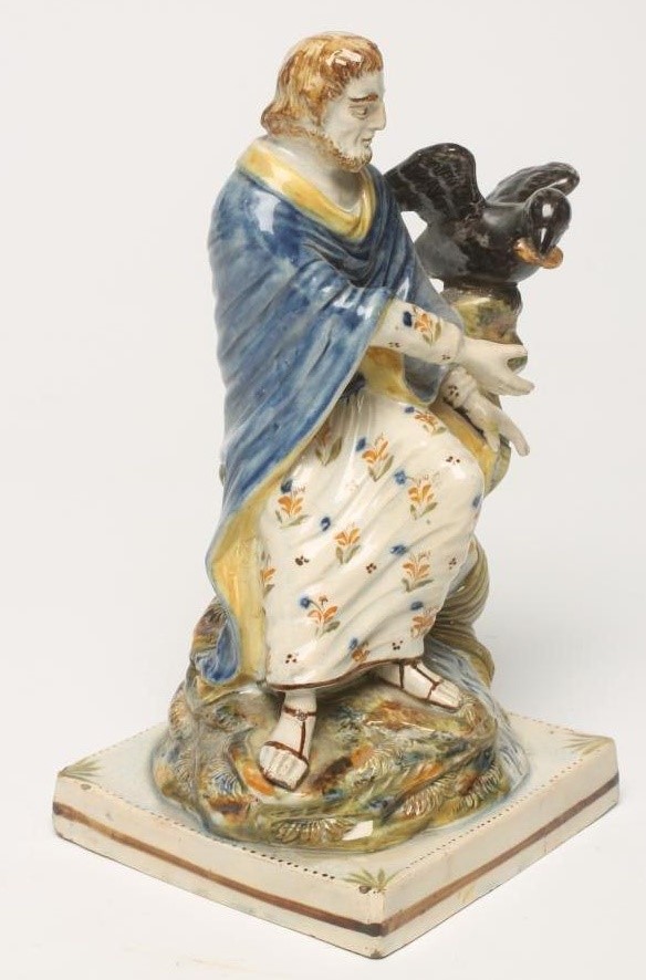 "ELIJAH"- A PEARLWARE FIGURE Image