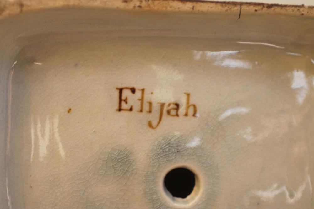 "ELIJAH"- A PEARLWARE FIGURE Image