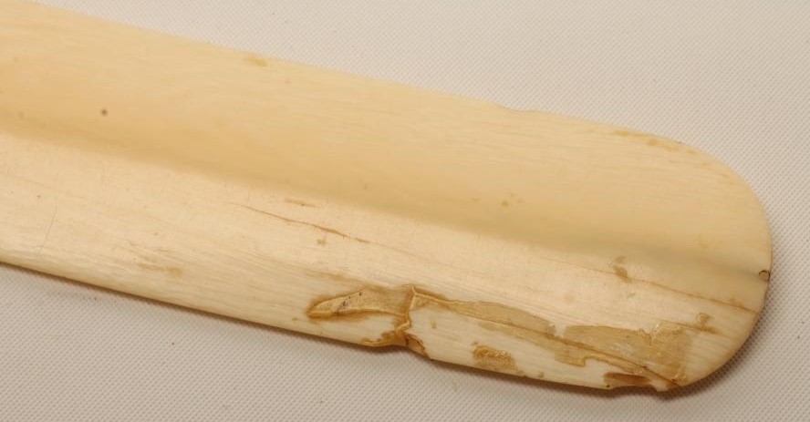 A JAPANESE IVORY PAGE TURNER Image