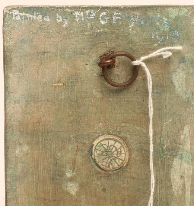 A POTTERS' ART GUILD (COMPTON) ARTS AND CRAFTS PLASTER PLAQUE Image