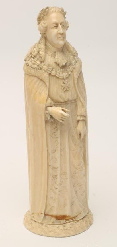 A EUROPEAN SECTIONAL IVORY FIGURE Image