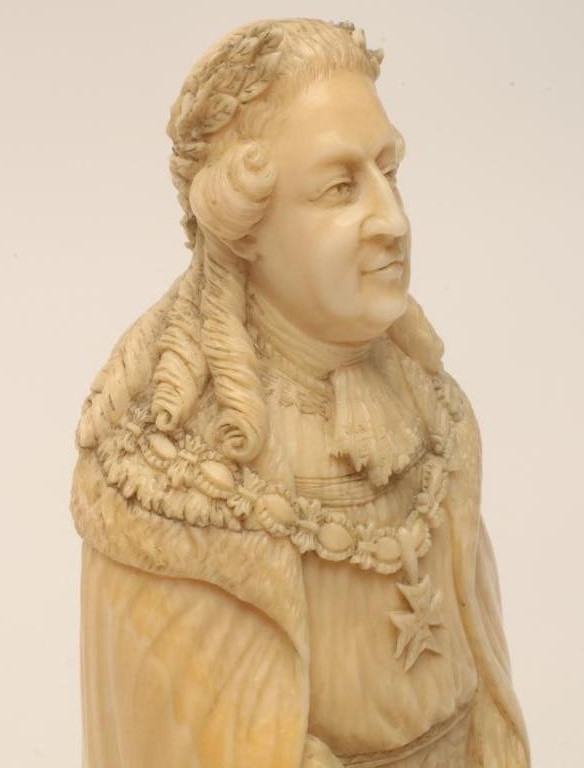 A EUROPEAN SECTIONAL IVORY FIGURE Image