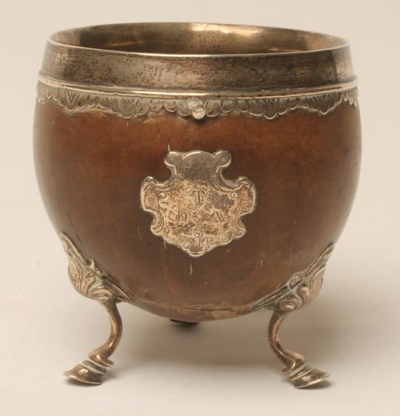 A GEORGIAN COCONUT CUP Image