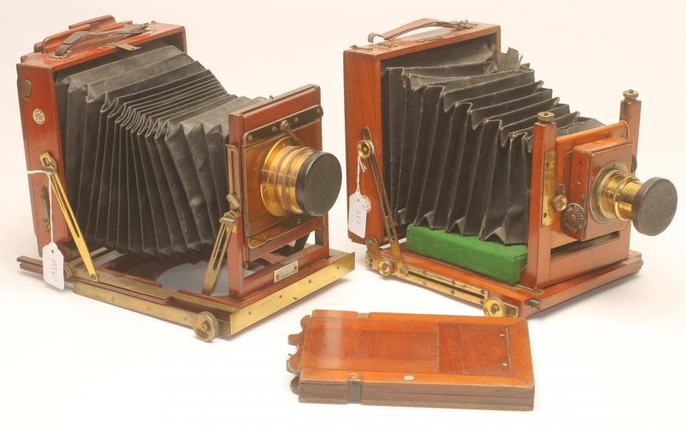 A THORNTON PICKARD TRIPLE "IMPERIAL" EXTENSION FIELD CAMERA Image