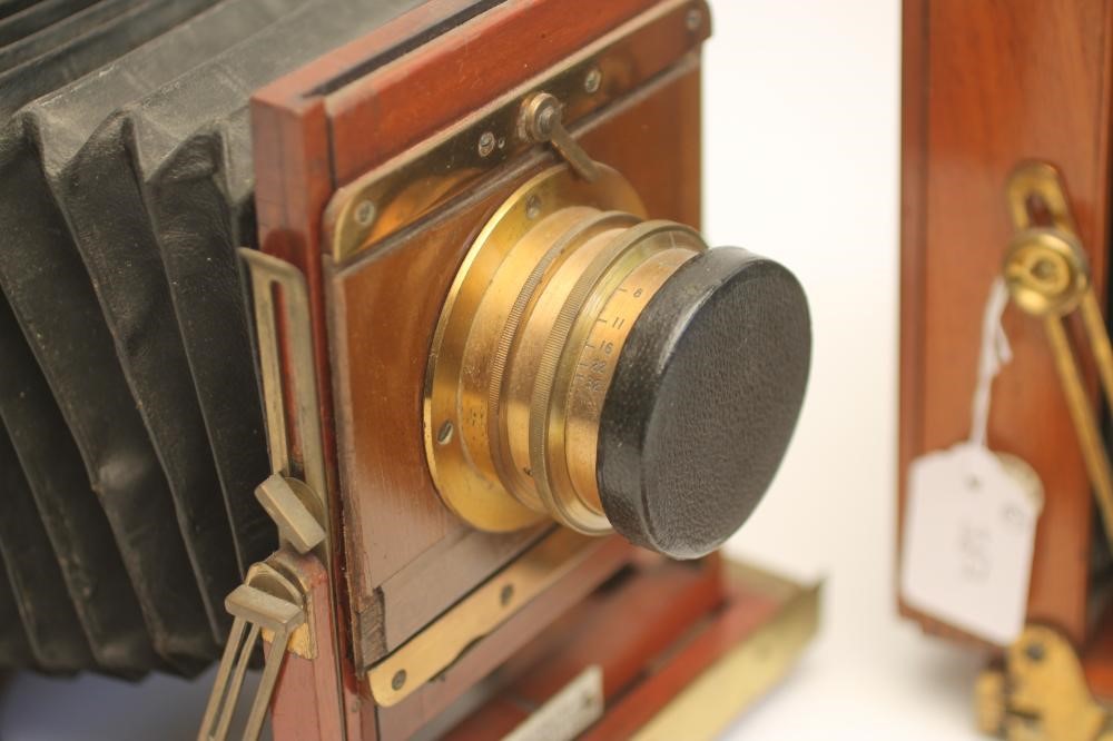 A THORNTON PICKARD TRIPLE "IMPERIAL" EXTENSION FIELD CAMERA Image