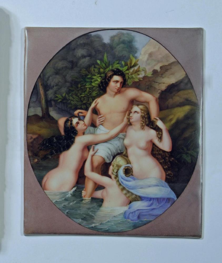 A BERLIN PORCELAIN PLAQUE Image