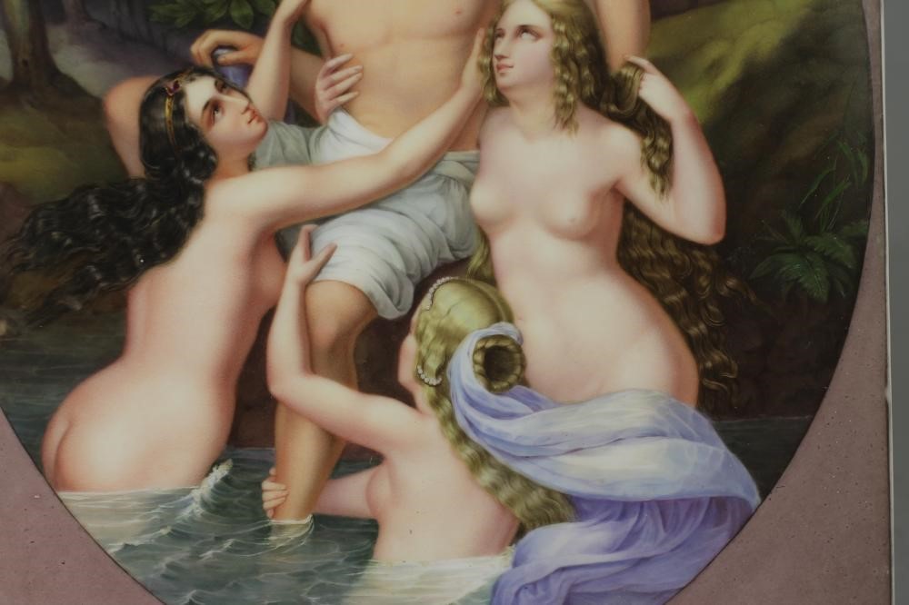 A BERLIN PORCELAIN PLAQUE Image