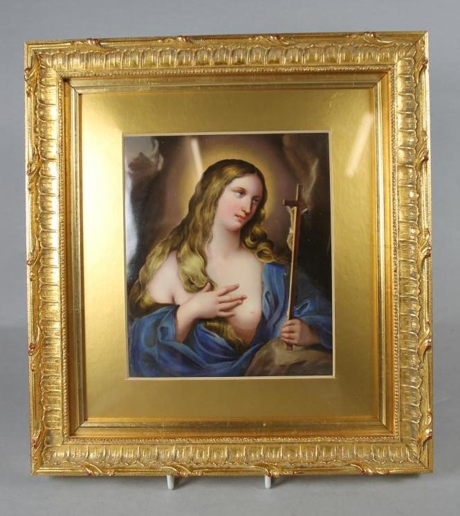 A BERLIN PORCELAIN PLAQUE Image