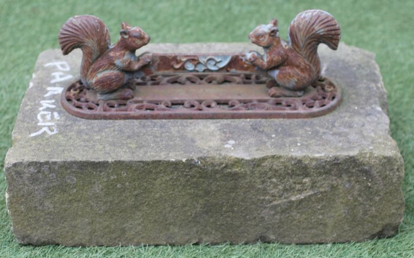 A VICTORIAN CAST IRON BOOT SCRAPER Image
