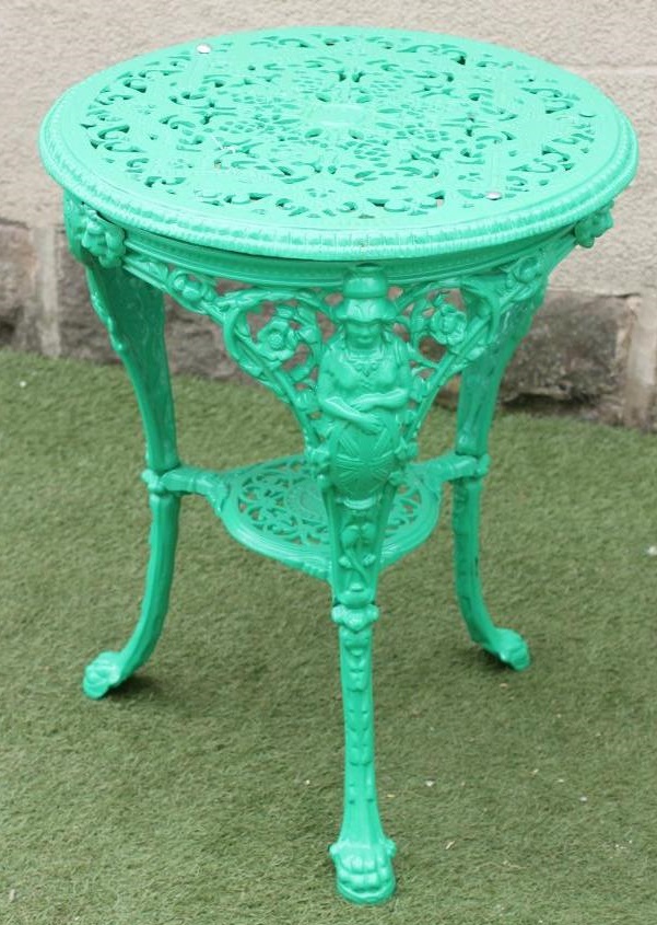 Victorian cast deals iron pub table