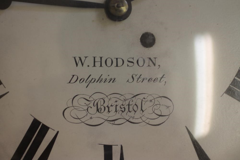 A MAHOGANY CASED WALL TIMEPIECE Image