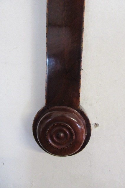 A MAHOGANY STICK BAROMETER BY RABALIO Image