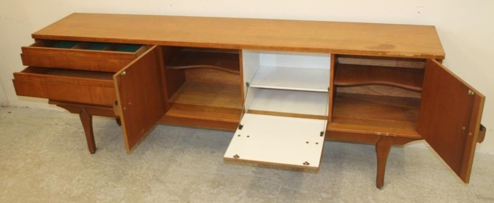 A SCANDINAVIAN DESIGN TEAK SIDEBOARD Image