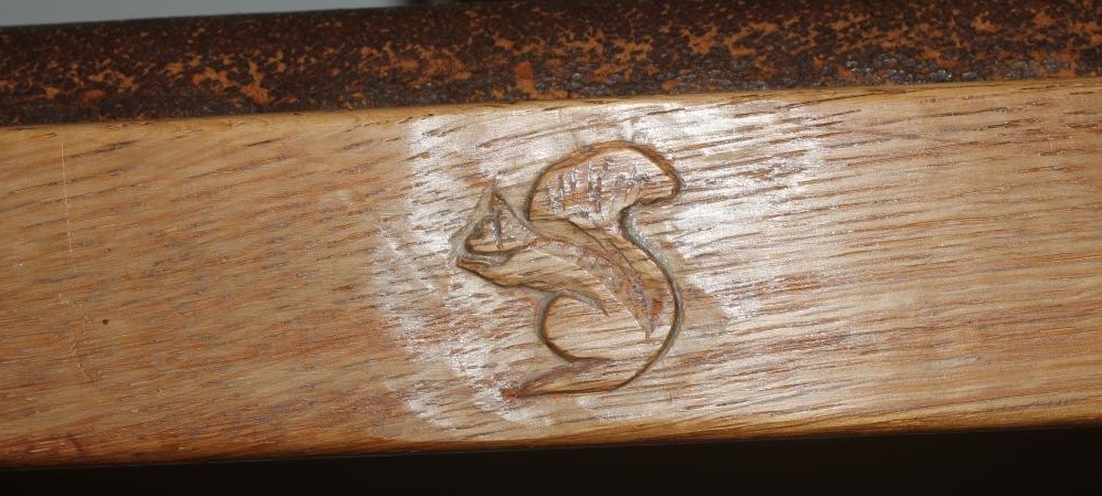 A SET OF SIX OAK DINING CHAIRS by Wilf Hutchinson Image