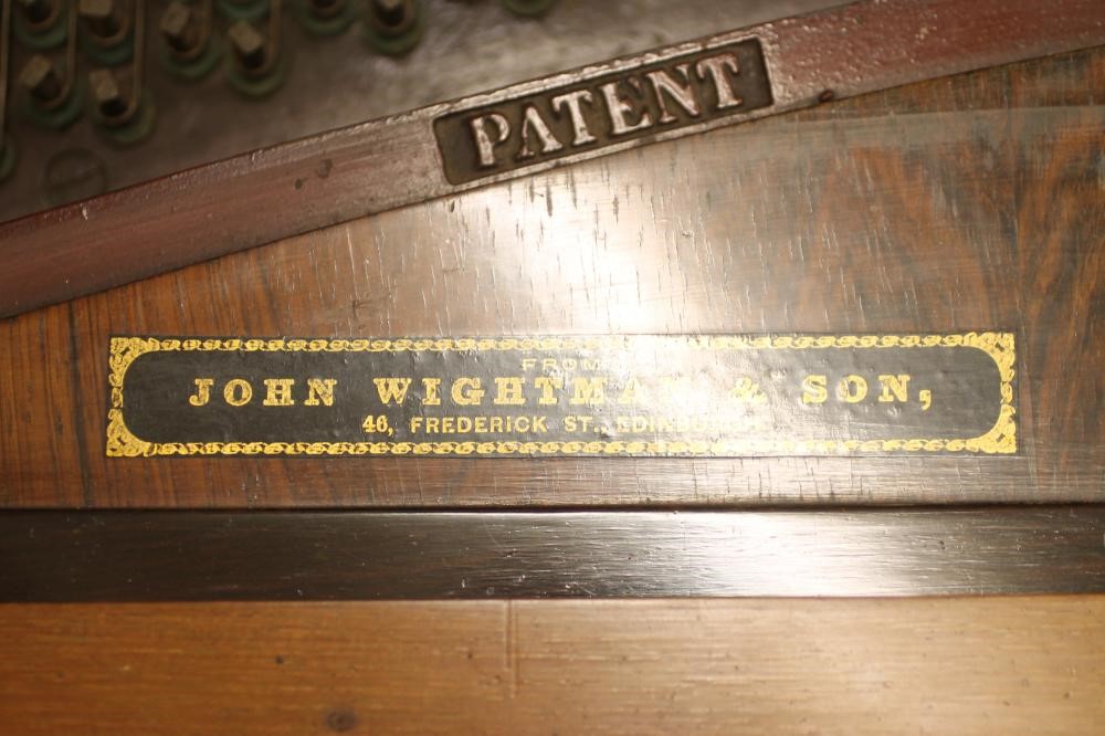 A VICTORIAN "SHORT DRAWING ROOM" GRAND PIANO No.456 by John Broadwood & Sons Image