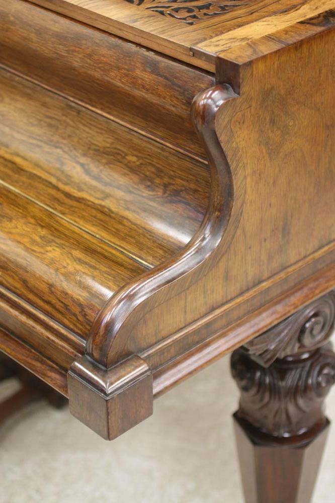 A VICTORIAN "SHORT DRAWING ROOM" GRAND PIANO No.456 by John Broadwood & Sons Image