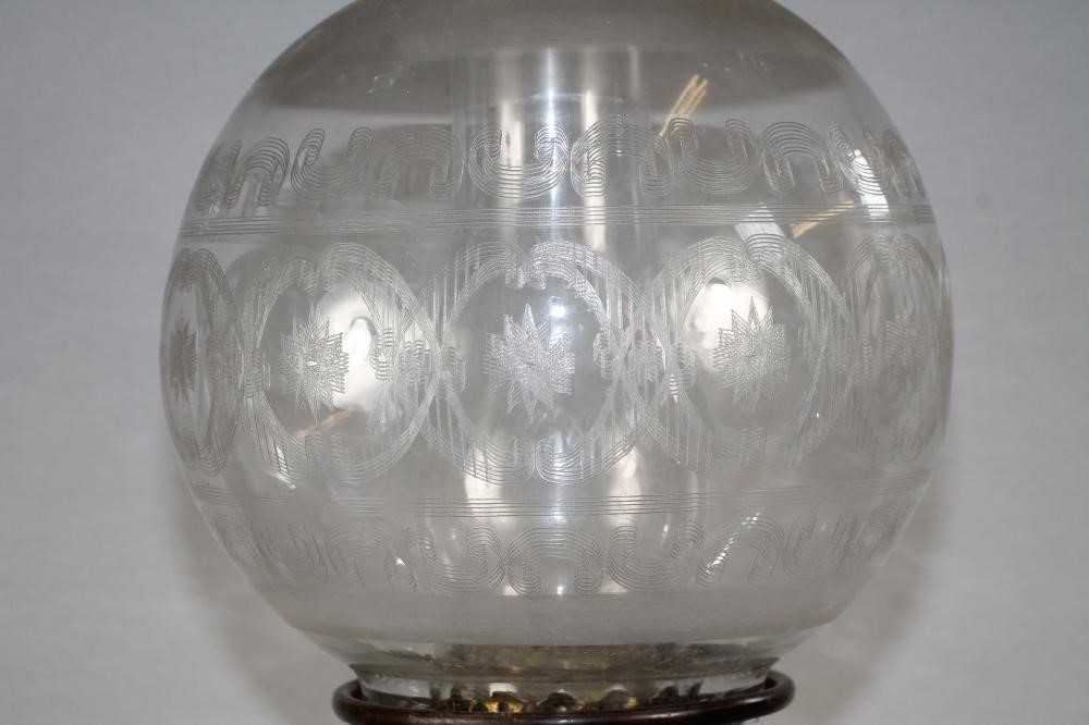 A LATE VICTORIAN DOULTON STONEWARE OIL LAMP BASE Image