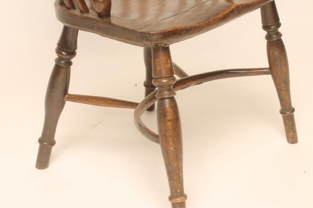 A YEW AND ASH ARMCHAIR Image