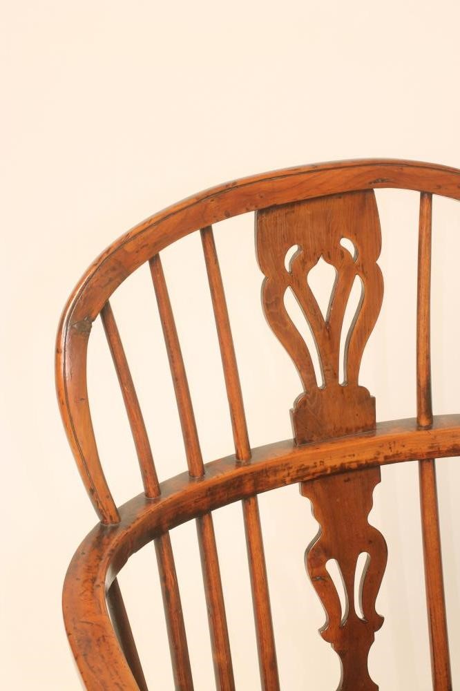 A YEW AND ASH ARMCHAIR Image