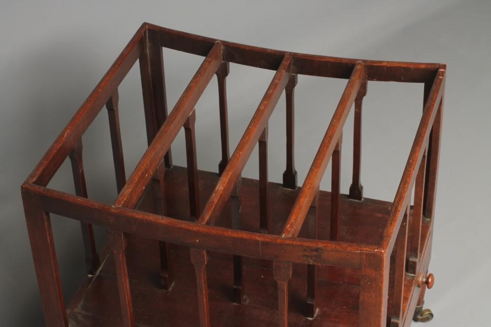 A GEORGIAN MAHOGANY CANTERBURY Image