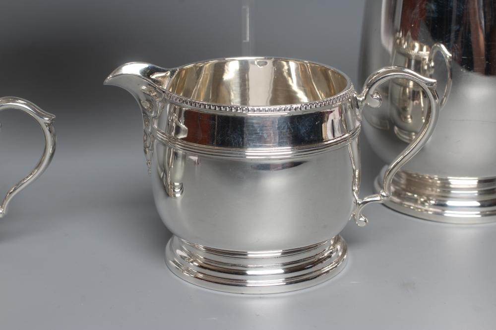 A FOUR PIECE TEA SERVICE Image