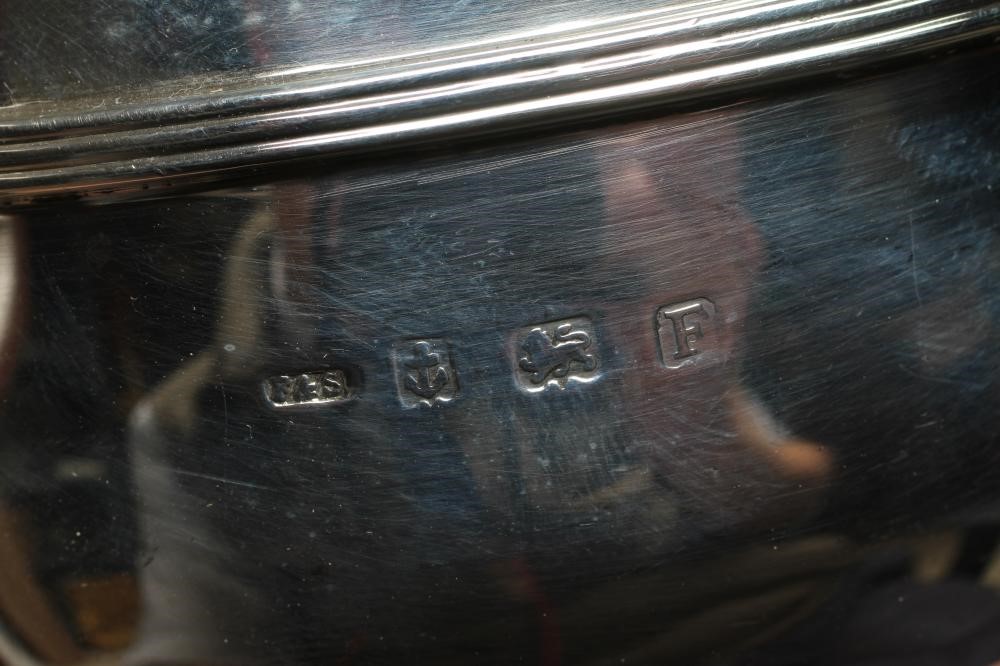 A FOUR PIECE TEA SERVICE Image