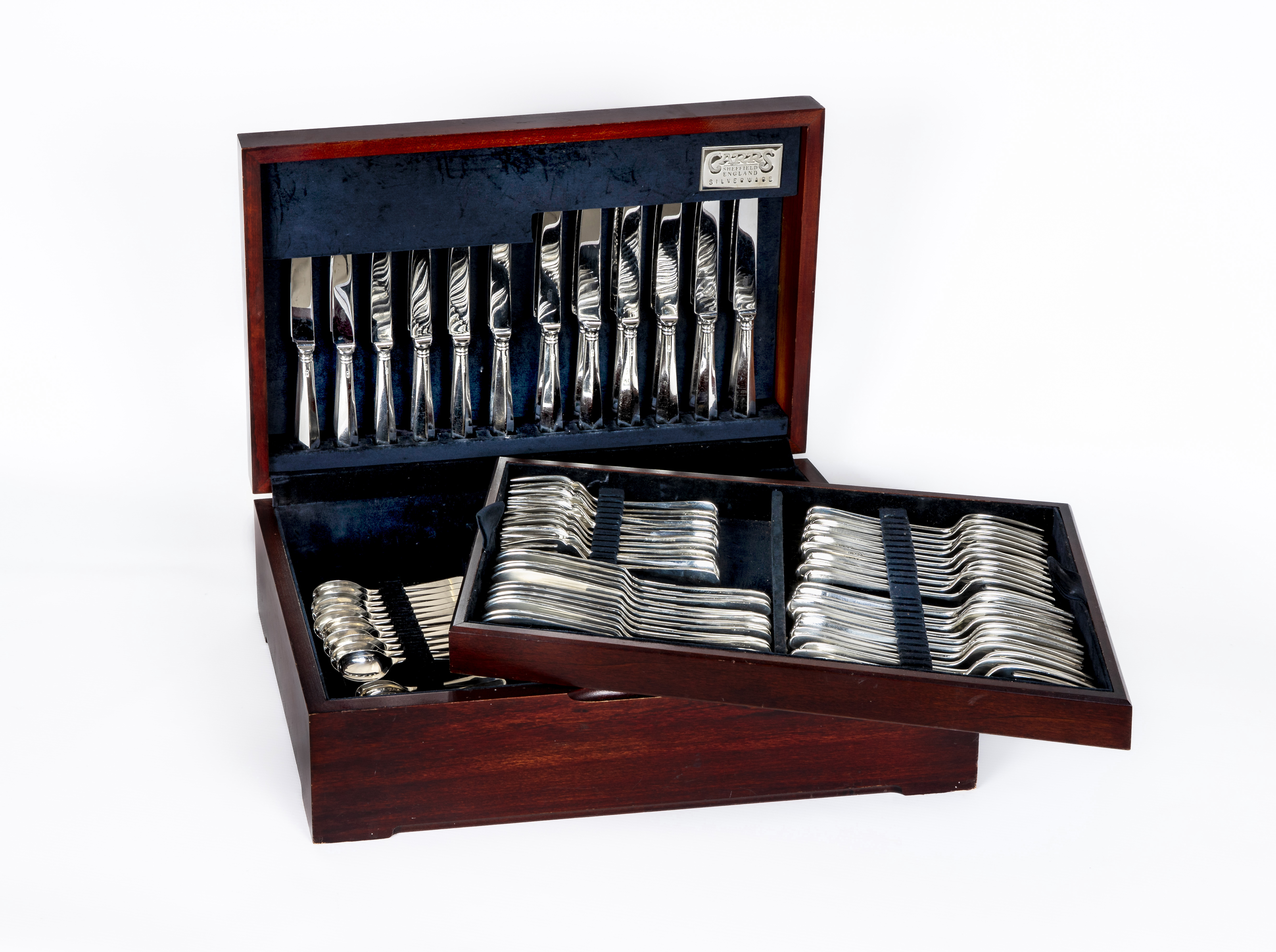 A TABLE SERVICE FOR TWELVE PLACE SETTINGS Image