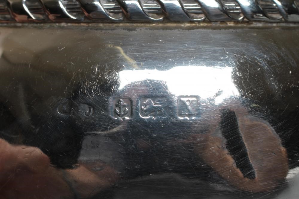 AN ARTS AND CRAFTS FOUR PIECE TEA SERVICE Image