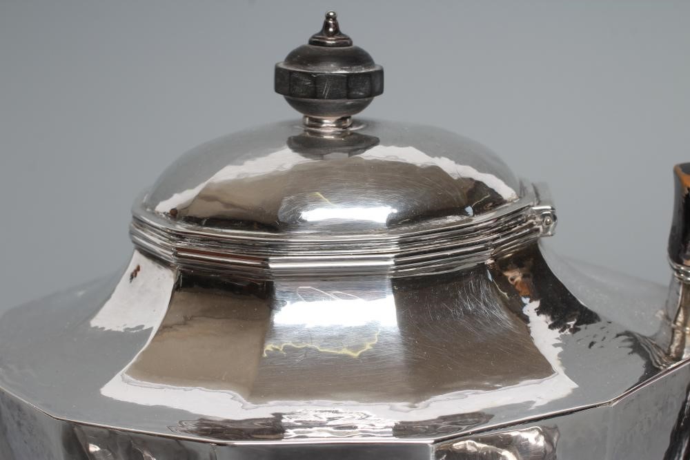 AN ART DECO THREE PIECE TEA SERVICE Image