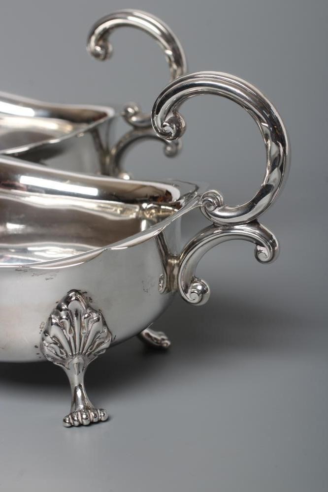 A PAIR OF SAUCEBOATS Image