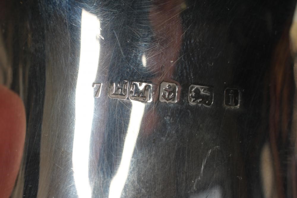 AN EDWARDIAN THREE PIECE TEA SERVICE Image