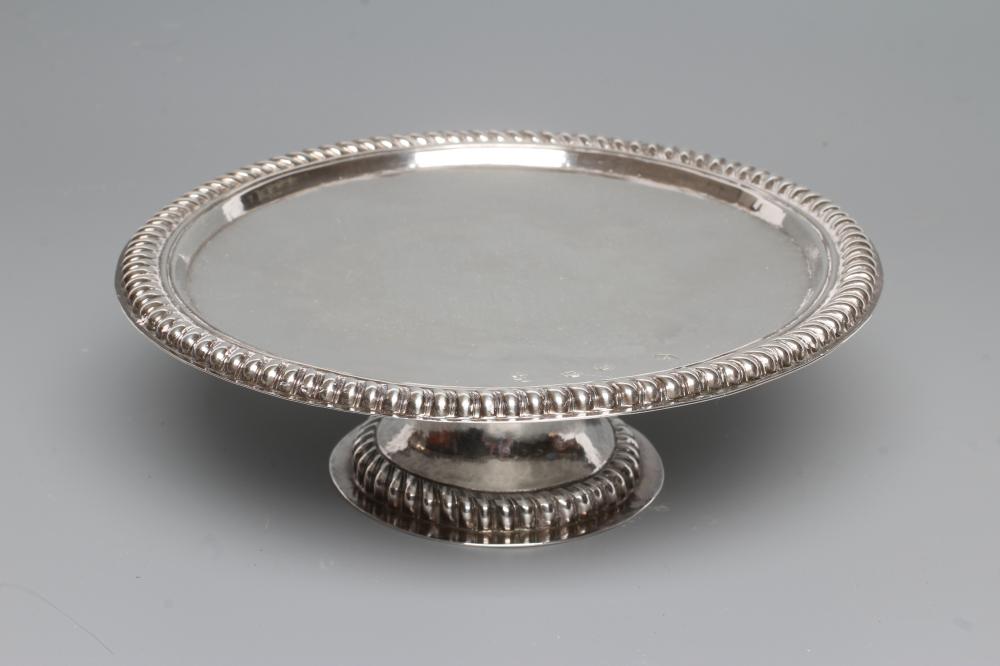 A WILLIAM III FOOTED SALVER Image