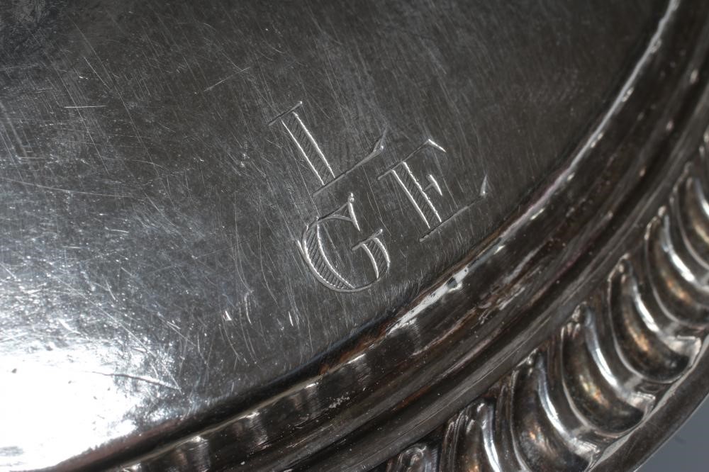 A WILLIAM III FOOTED SALVER Image