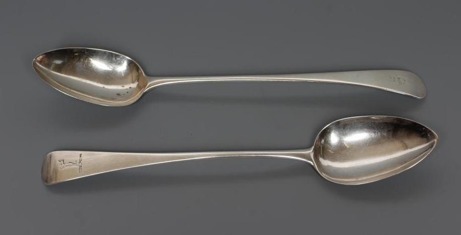 A LATE GEORGE III BASTING SPOON Image