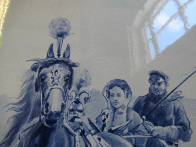 A JOOST THOOFT "DELFT" PLAQUE of oblong form Image