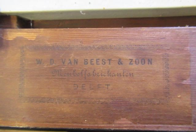 A JOOST THOOFT "DELFT" PLAQUE of oblong form Image