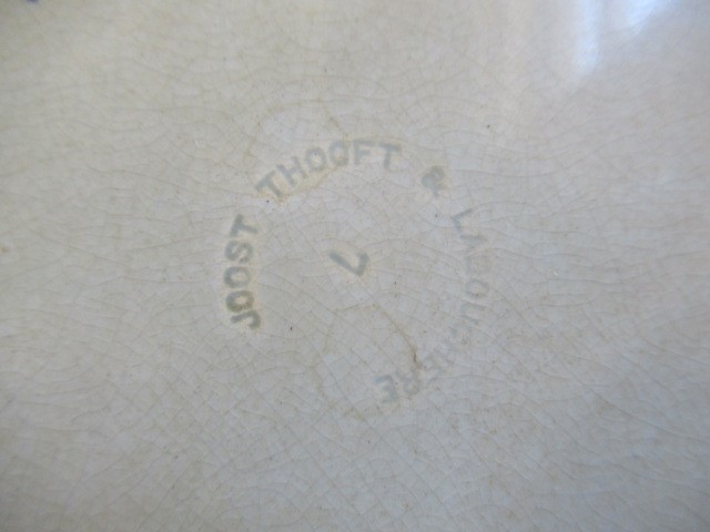 A JOOST THOOFT "DELFT" PLAQUE of oblong form Image