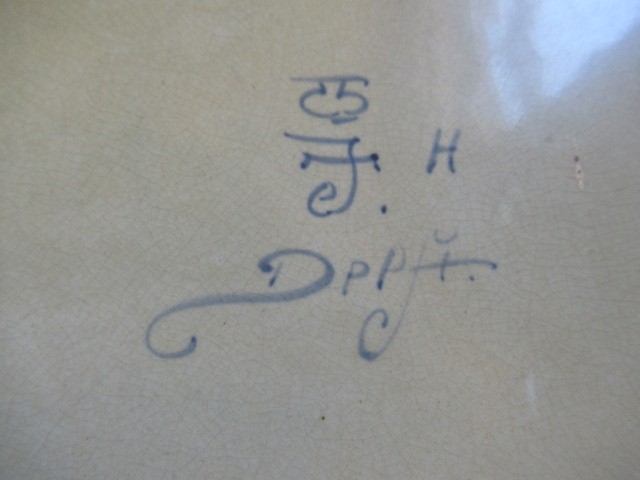 A JOOST THOOFT "DELFT" PLAQUE of oblong form Image