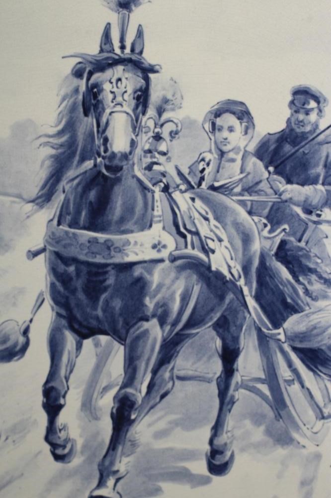 A JOOST THOOFT "DELFT" PLAQUE of oblong form Image