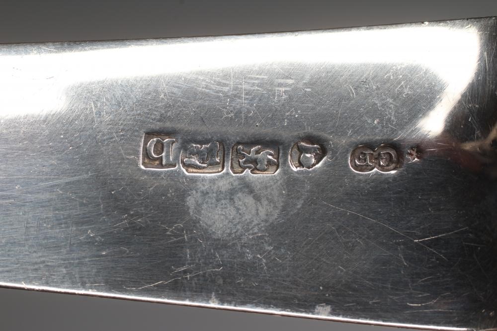 A GEORGE III SOUP LADLE, maker George Ferris, Exeter 1818, in Fiddle pattern, 4ozs (Est. plus 24% Image