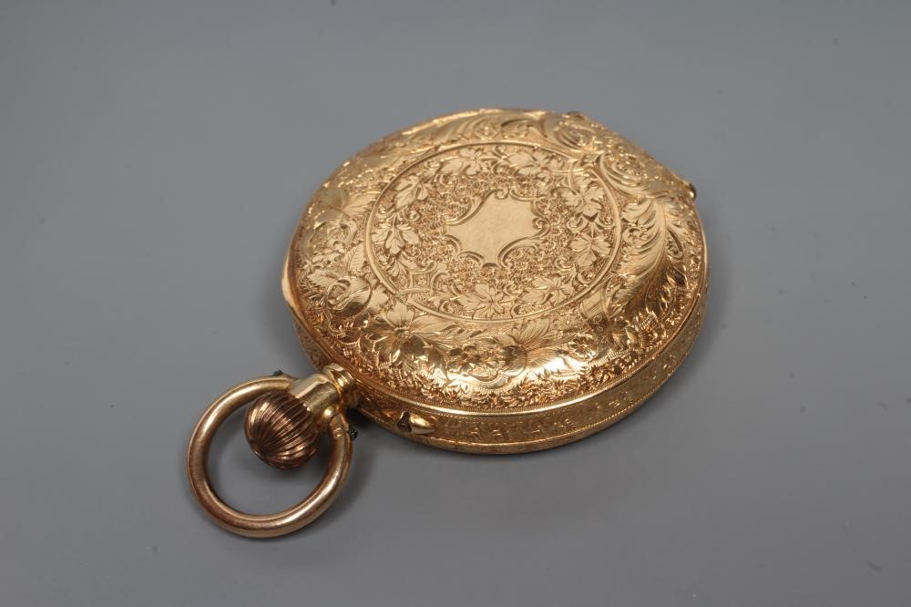 A LADY'S TOP WIND FOB WATCH Image