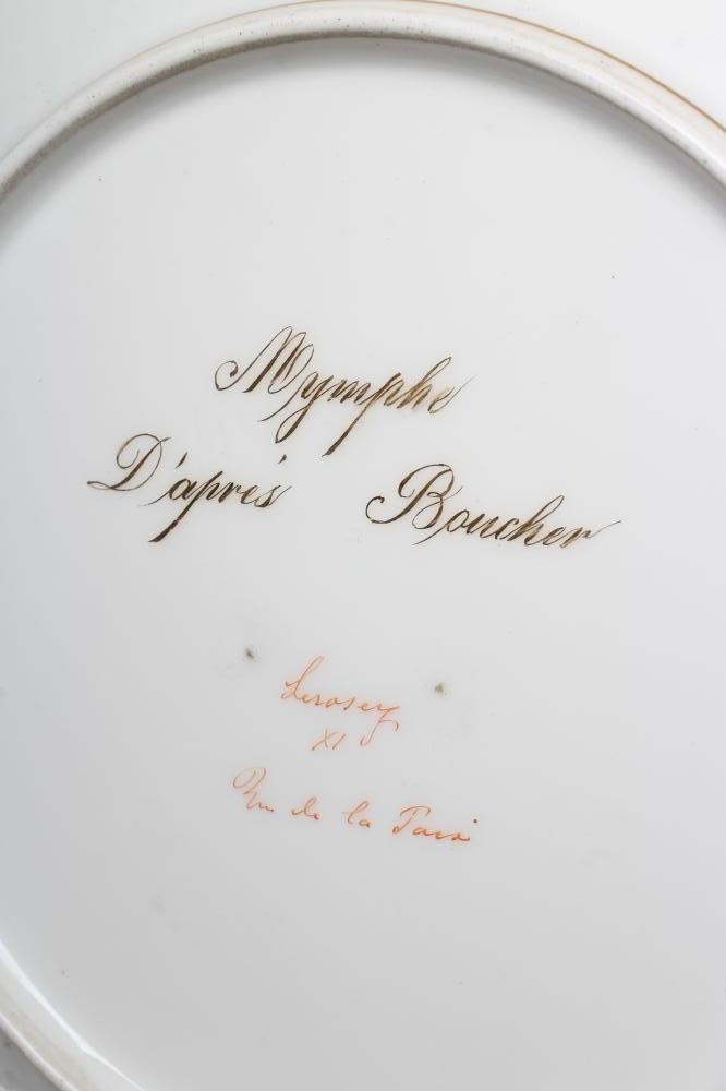 A PAIR OF FRENCH PORCELAIN CABINET PLATES Image