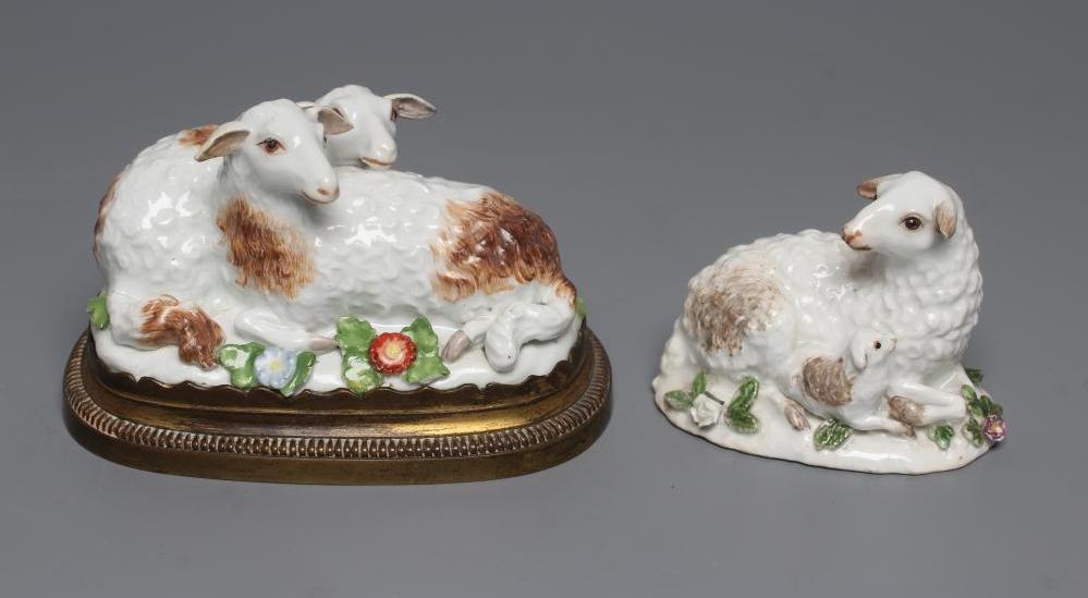 A MEISSEN PORCELAIN GROUP Image