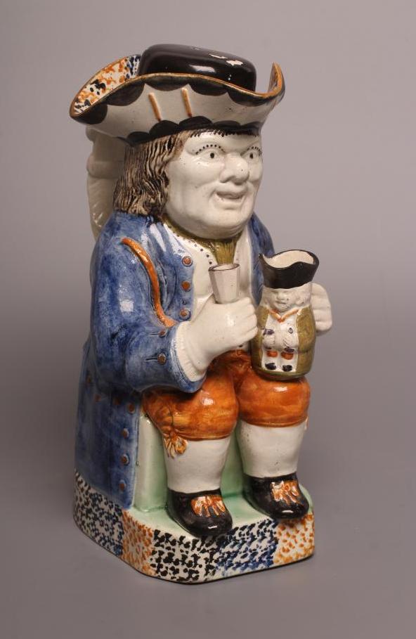 A PRATTWARE TOBY JUG Image