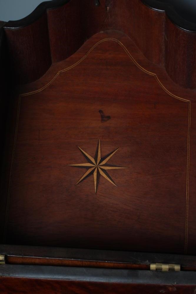 A GEORGIAN MAHOGANY KNIFE BOX Image